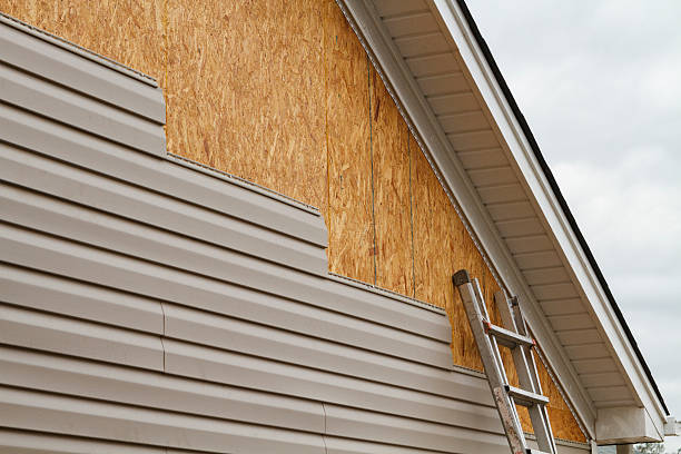 Professional Siding Repair technician working in Dunnellon, FL